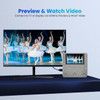 Clariviews VHS to DVD Recorder, TV to USB Device or SD Card or HDD Recorder, Smart Phone WiFi to DVD/USB/SD/HDD Copy, WiFi APP Media Recorder