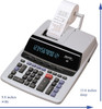 Sharp Vx2652h Two-Color Printing Calculator Black/Red Print