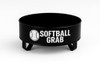  Softball Grab Ball Pickup Tool, Heavy Duty Metal Design, No-Bend Collector for 4" PVC Pipe 