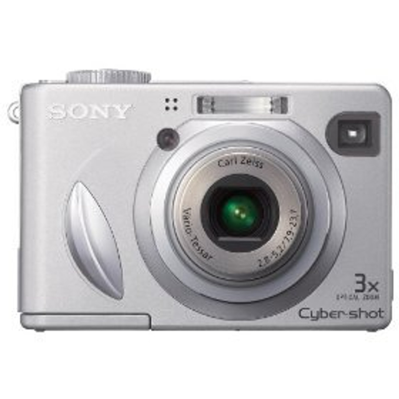 Sony Cyber-shot DSC-W5 5.1MP Digital Camera - Silver for sale