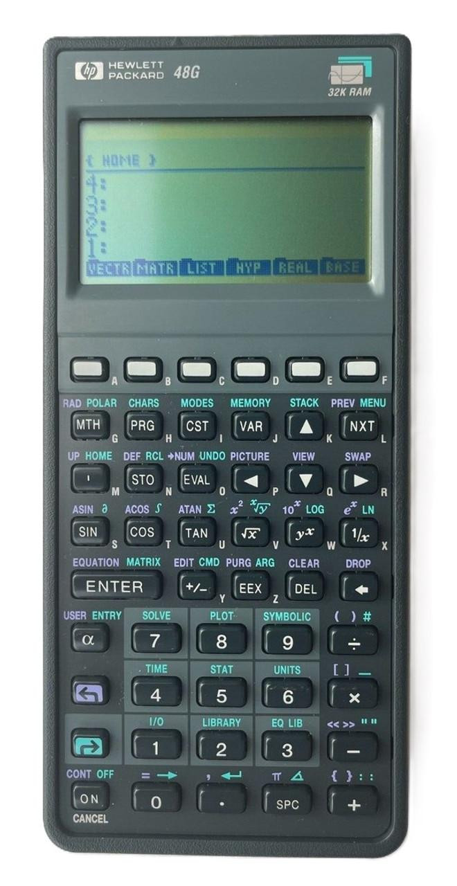 HP‑48G RPN Graphing Calculator – 32KB RAM, 300+ Formulas HP‑48G RPN Graphing Calculator – 32KB RAM, 300+ Formulas