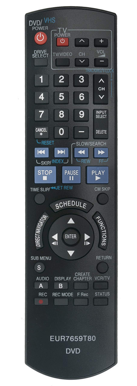 Panasonic DMR-EZ47V DVD Recorder/VCR Combo – Digital DVD VHS Combo
