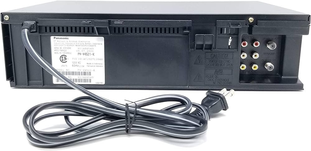 Panasonic PV‑V4521 Omnivision 4‑Head Hi‑Fi Stereo VCR