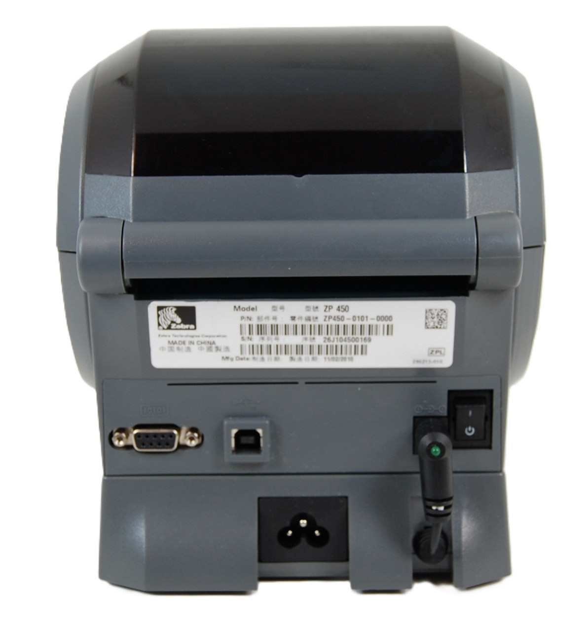 Zebra ZP450 Direct Thermal Label Printer – 4