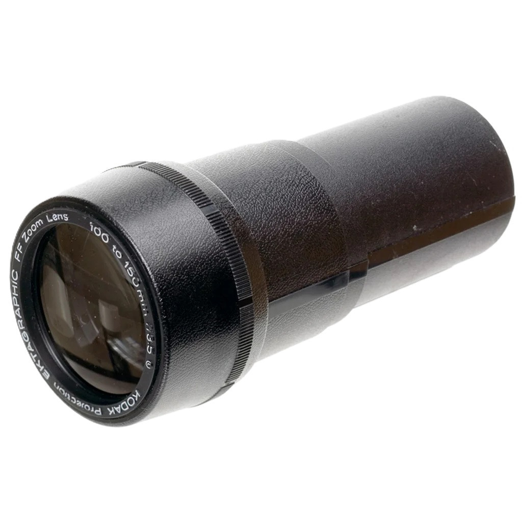Kodak CF 102–152 mm f/3.5 Slide Projector Lens – Zoom, Curved
