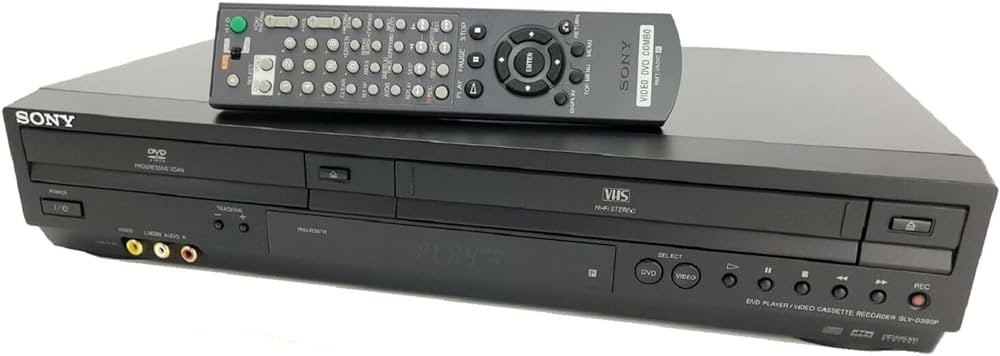 Sony SLV-D380P DVD/VCR Combo Player – Progressive Scan, 4‑Head Hi