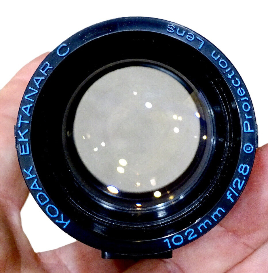 Kodak 102mm f/2.8 Ektanar C Lens – Genuine Projection Lens for