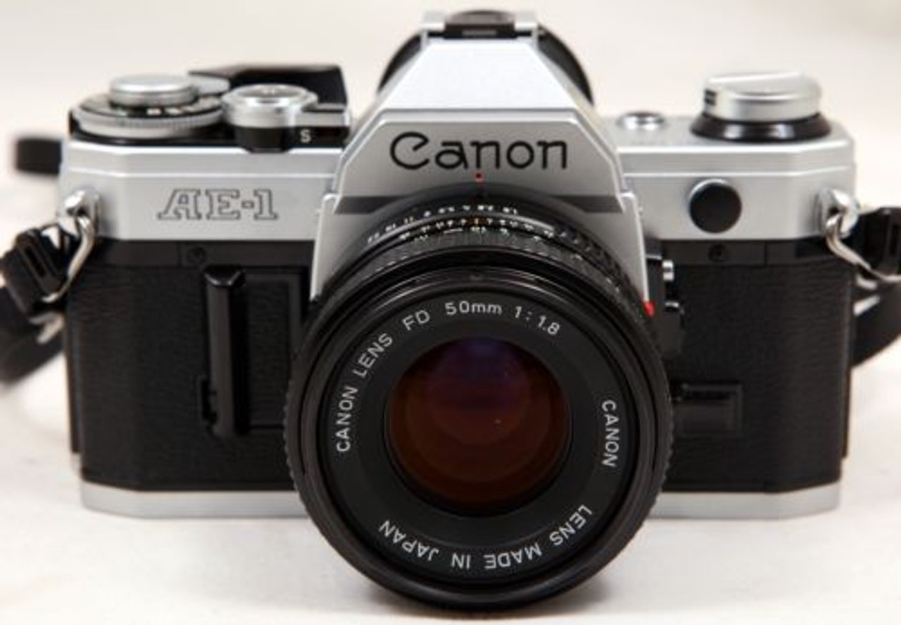 Canon AE-1 35mm film Camera SLR Manual Focus w/ FD 50mm lens