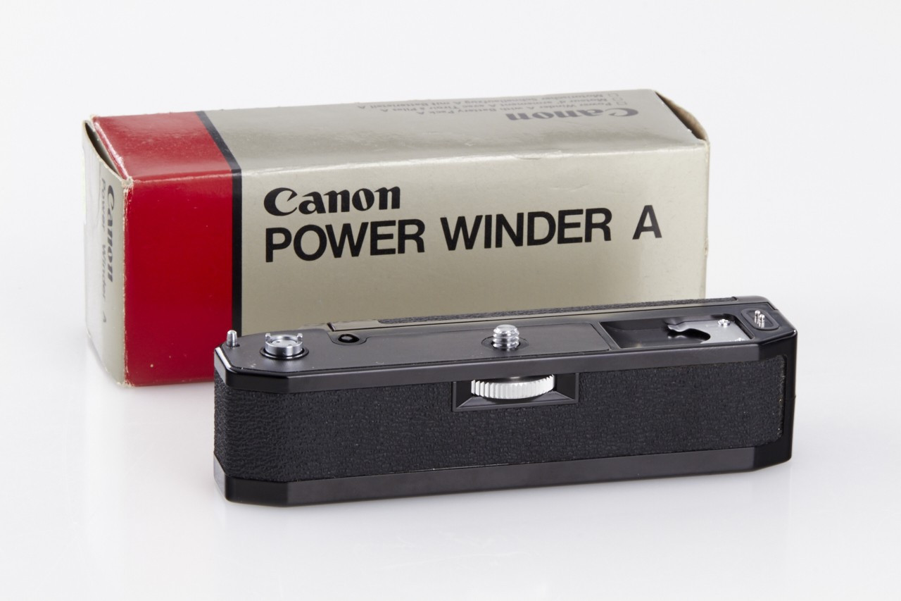 0033 Canon キヤノン A-1 + Power Winder A Canon Power Winder A – Motorized Film Advance for Canon A-1
