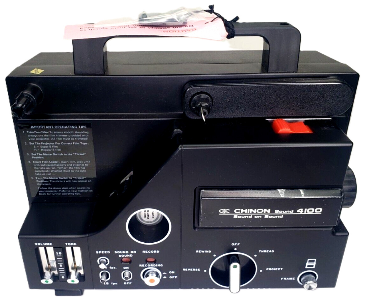 Chinon 4100 Super 8mm Projector with Sound – Vintage Film