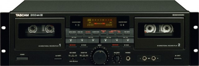 TASCAM 202 MKIII カセットデッキ tascam-202-mkiii-professional-