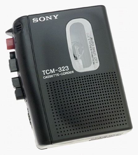 Standard Cassette Voice Recorder
