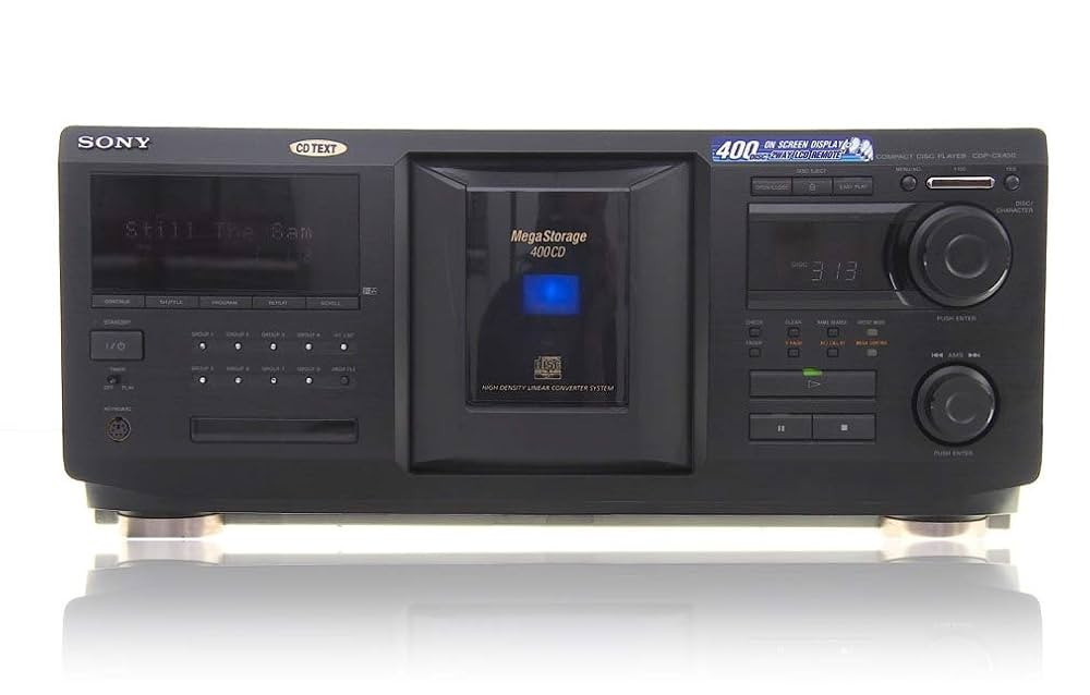 Sony CDP‑CX450 400‑CD Mega Changer – High‑Capacity Music Carousel