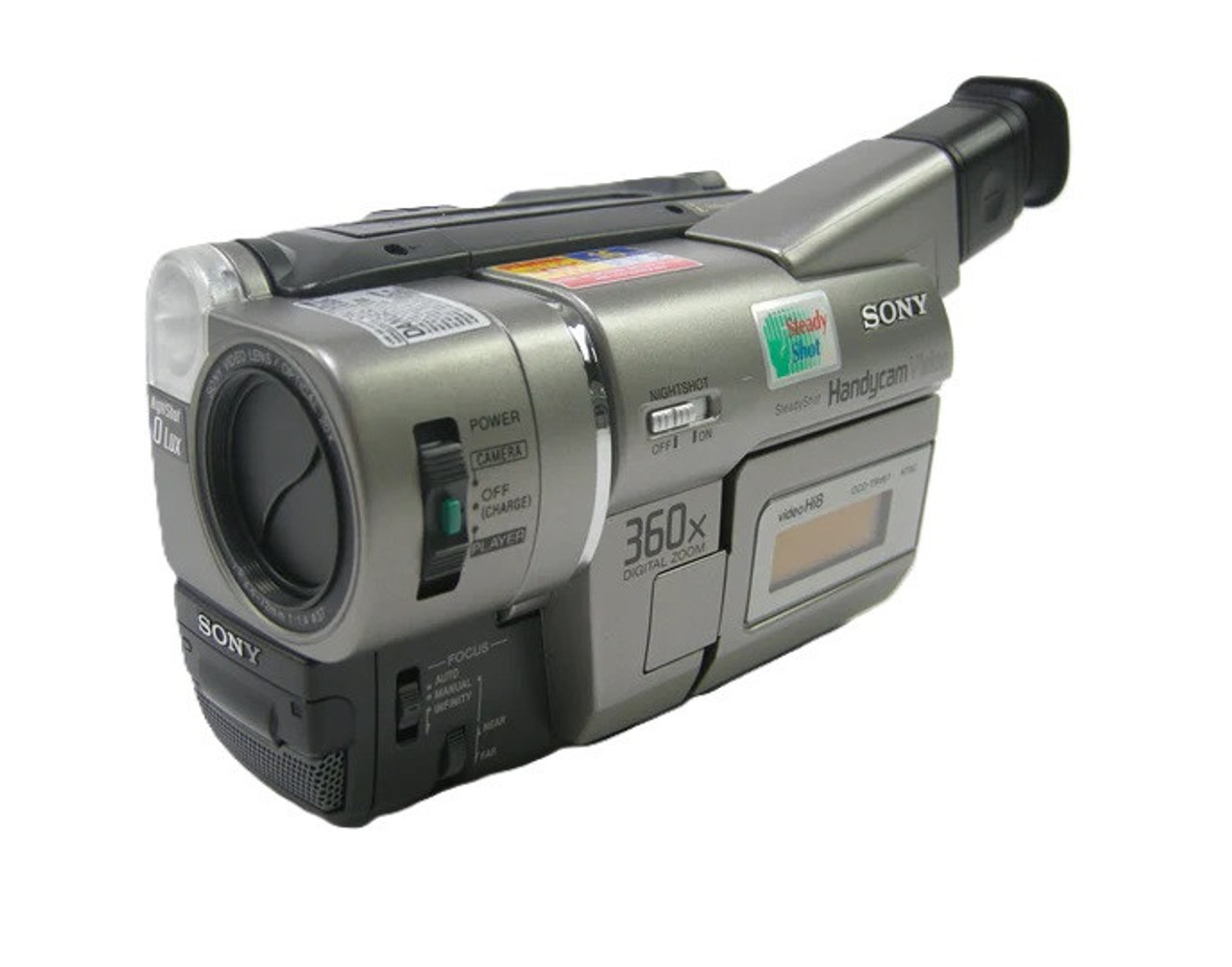 Sony CCD‑TRV67 Handycam Camcorder – Hi8/XR 20× Optical, NightShot
