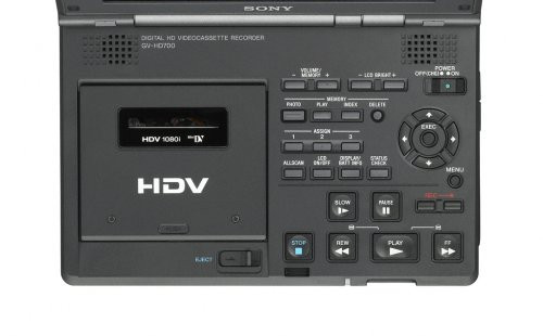 Sony GV-HD700 HDV 1080i Digital HD Video Cassette Recorder