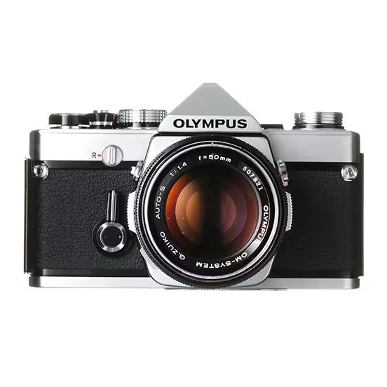 Olympus OM-1 35mm Manual SLR Film Camera with 50mm Zuiko
