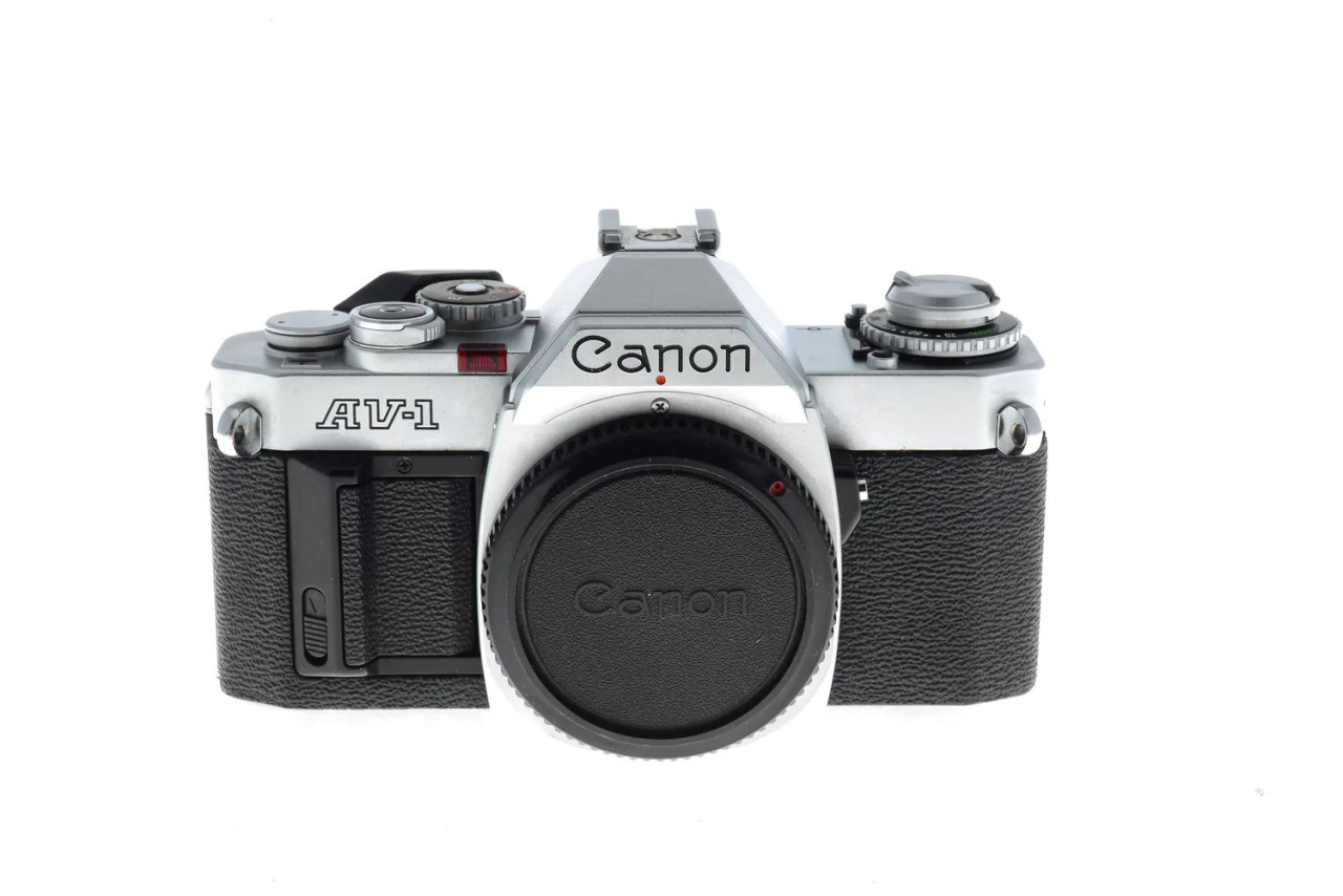Canon AV-1 35mm Film Camera – Classic Aperture-Priority SLR for