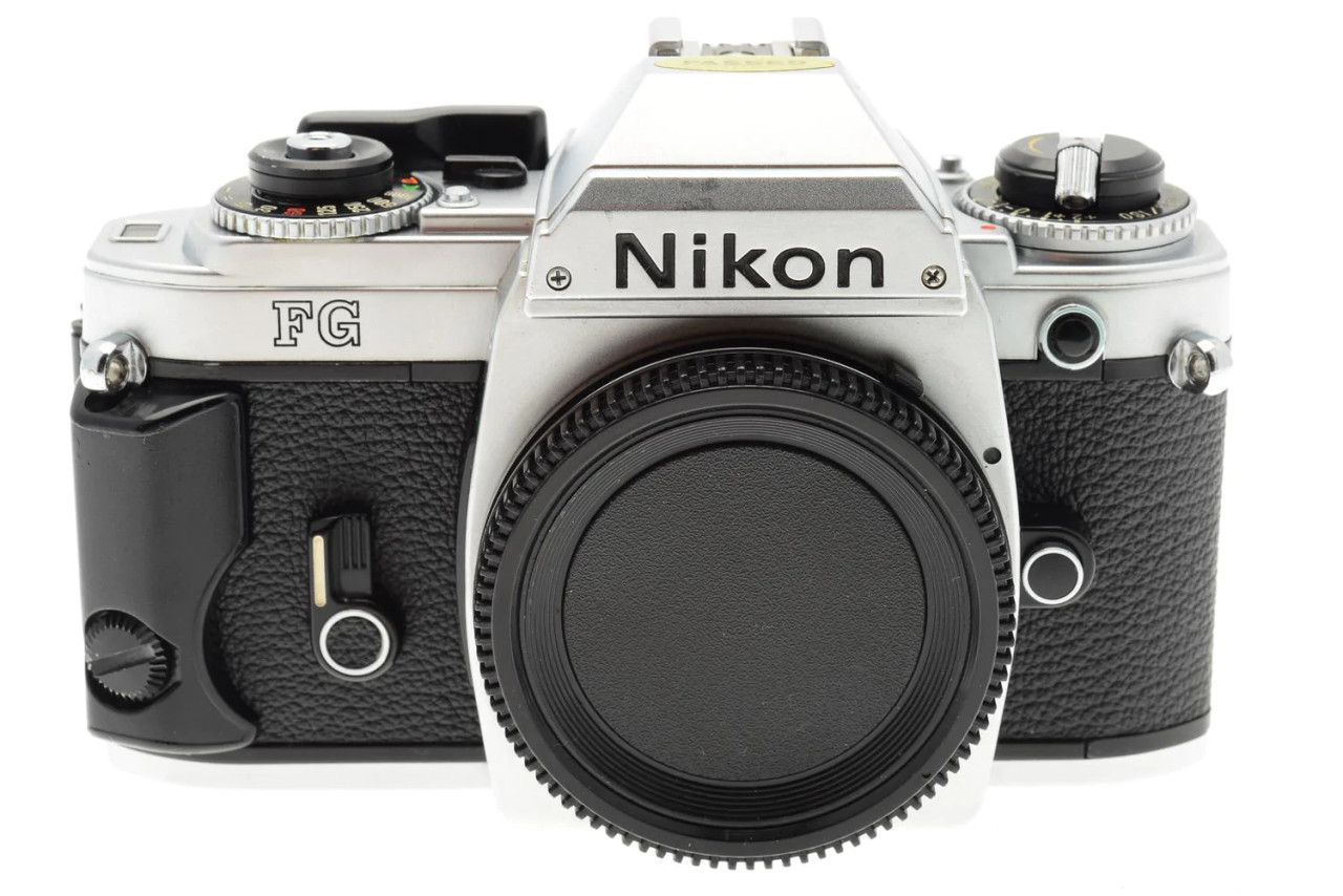 Nikon FG SLR 35mm Film Camera with 50mm lens