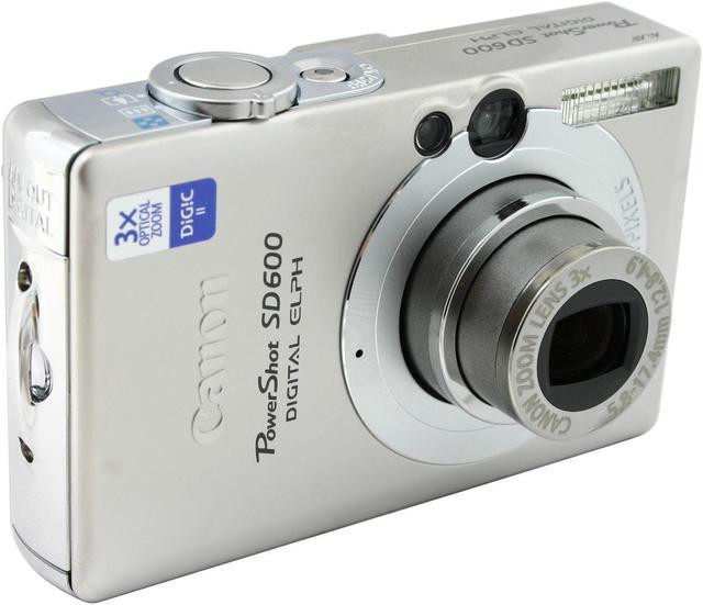 Canon PowerShot SD600 6MP Digital Elph Camera with 3x Optical Zoom
