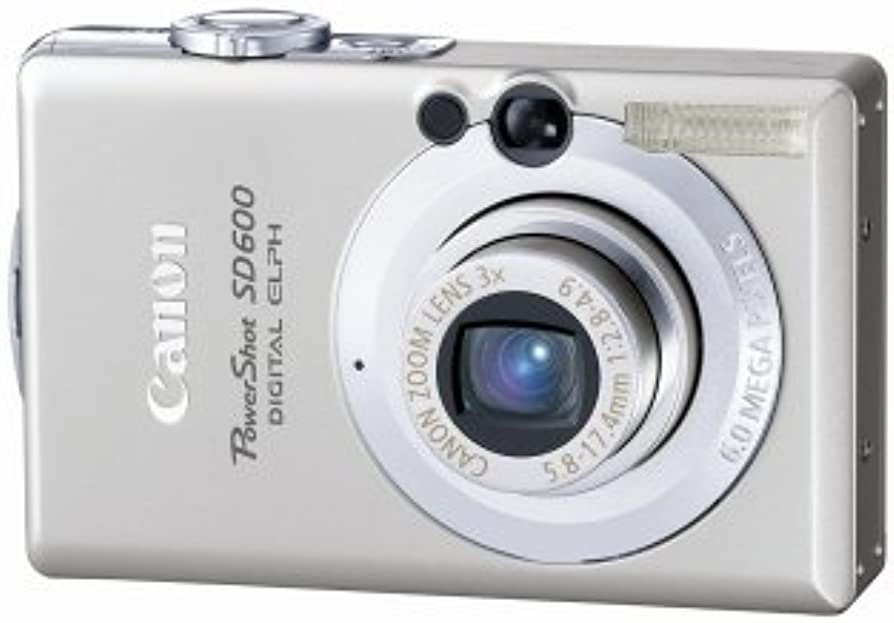 Canon PowerShot SD600 6MP Digital Elph Camera with 3x Optical Zoom