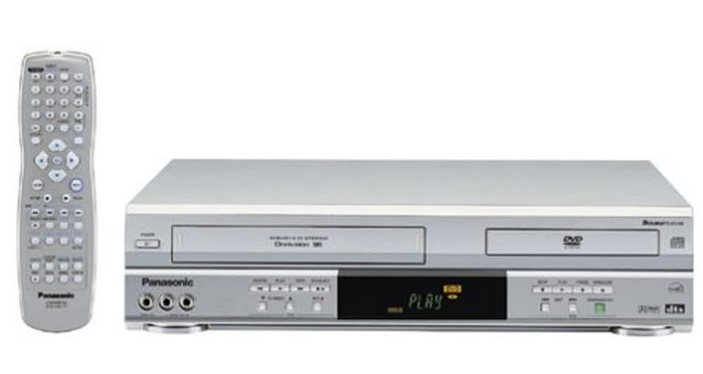 Panasonic PV-D4743S Progressive-Scan DVD-VCR Combo – DVD Player