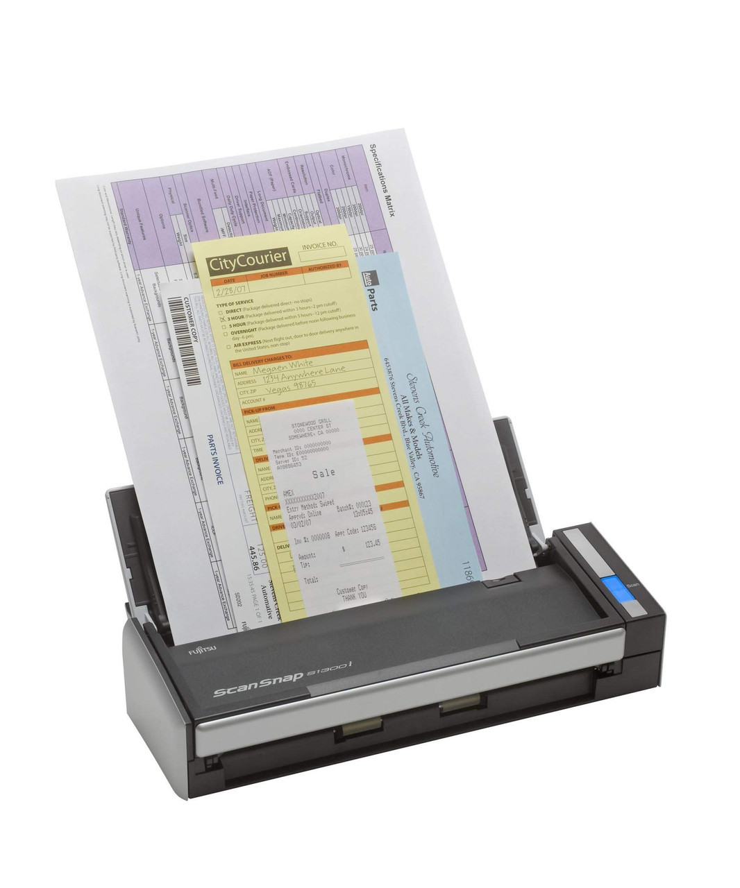 Fujitsu ScanSnap S1300i Portable Color Duplex Document Scanner for