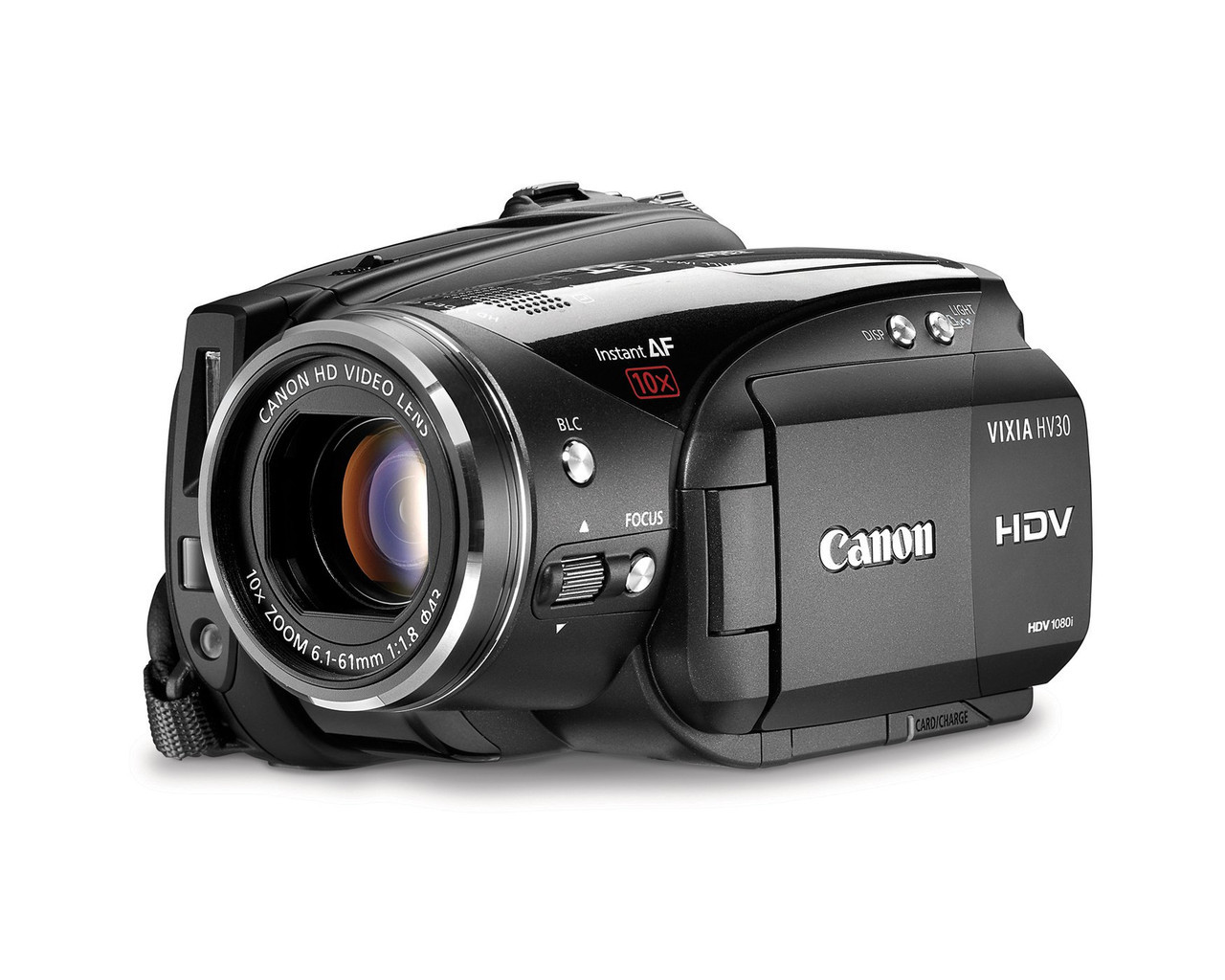 Canon VIXIA HV30 MiniDV High Definition Camcorder with 10x