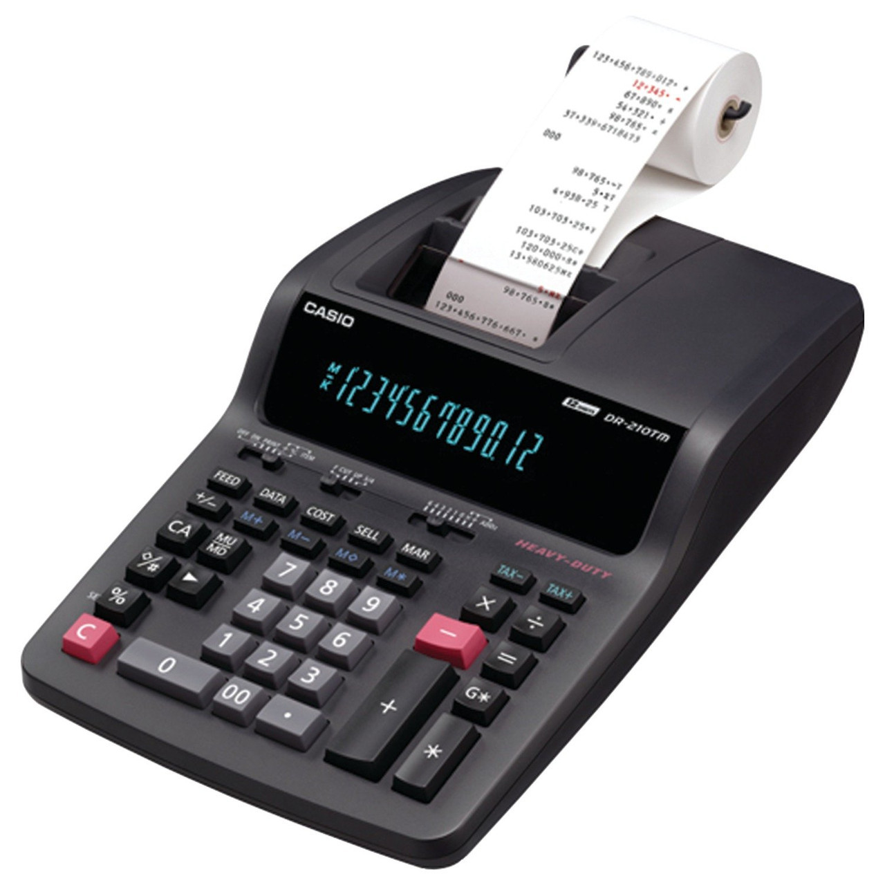 Casio DR-210TM Printing Calculator – Heavy-Duty Desktop Calculator
