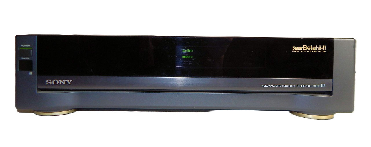 Sony SL‑HF2000 Super β Hi‑Fi VCR – Premium Super Betamax Player