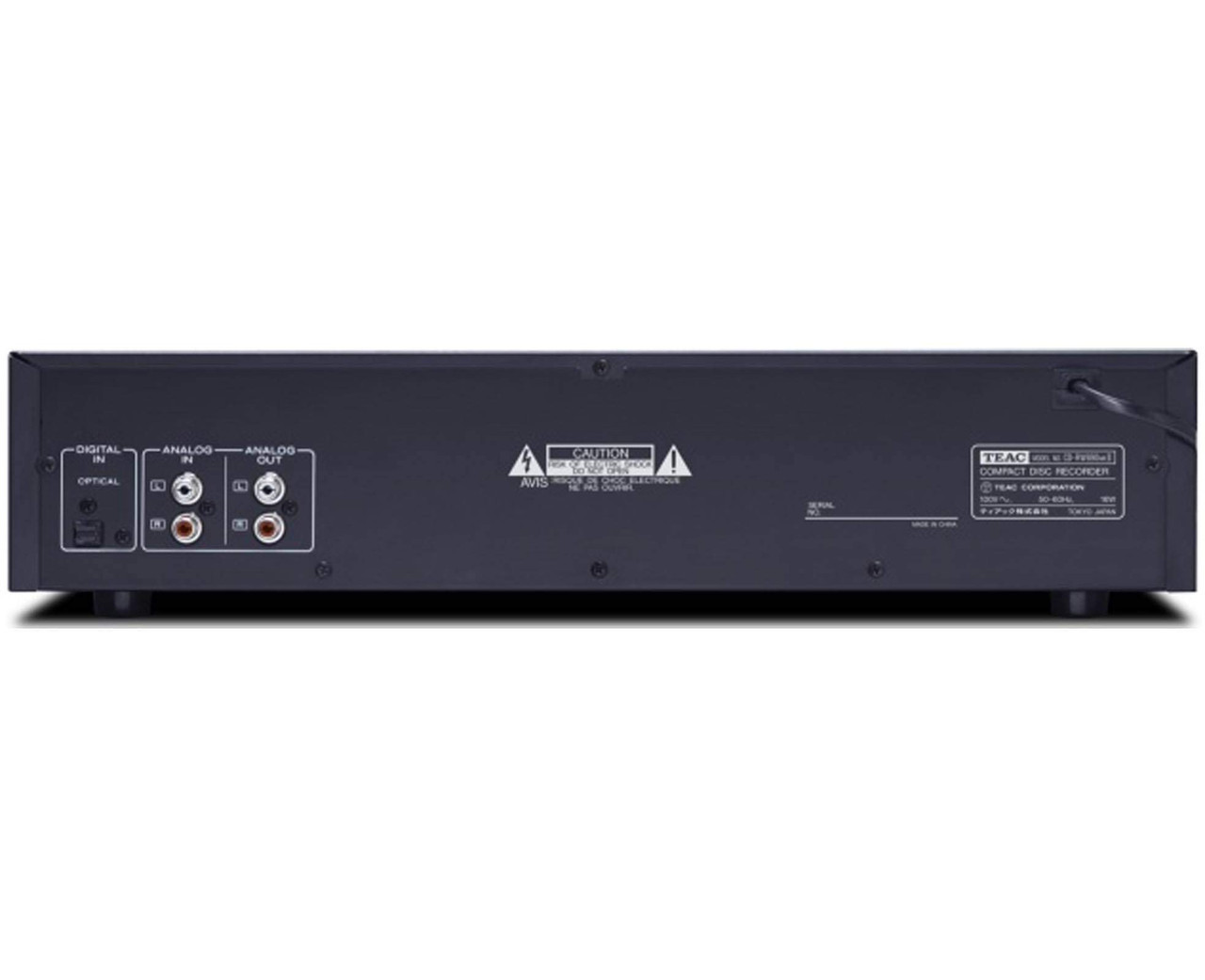 TEAC CDRW890 MKII-B CD Recorder with Remote (Black)