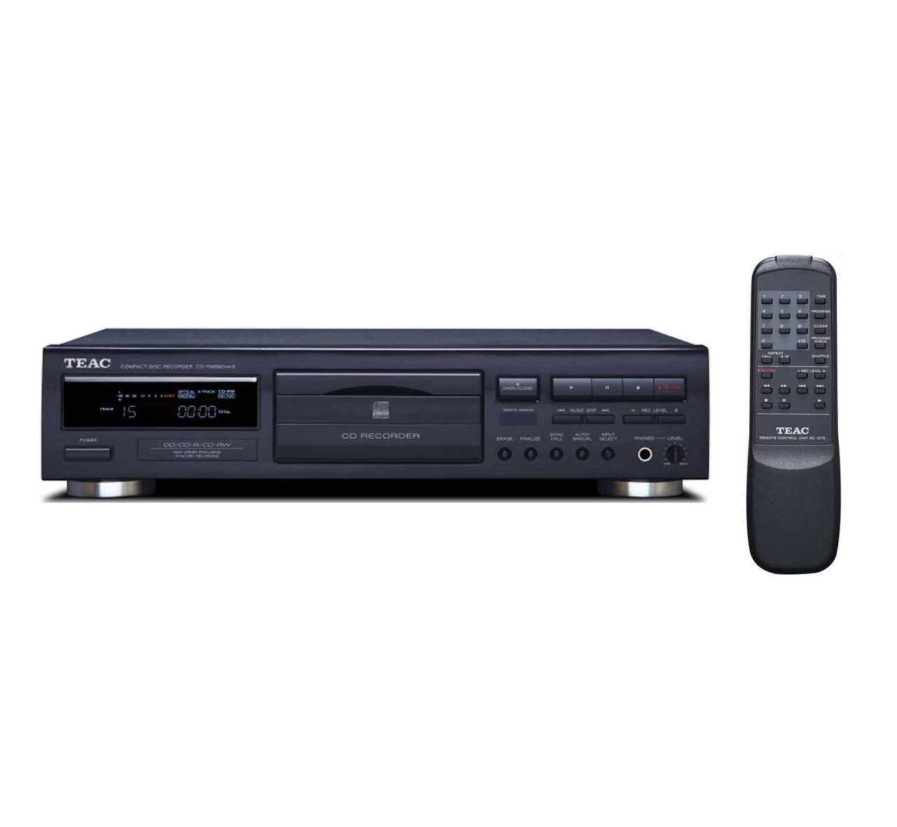 TEAC CDRW890 MKII-B CD Recorder with Remote (Black)