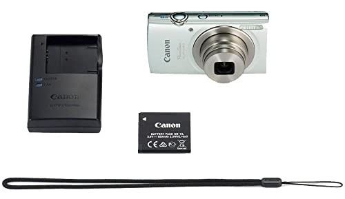 Canon カメラ Canon PowerShot ELPH 180 Digital Camera – 20MP Compact Point-and