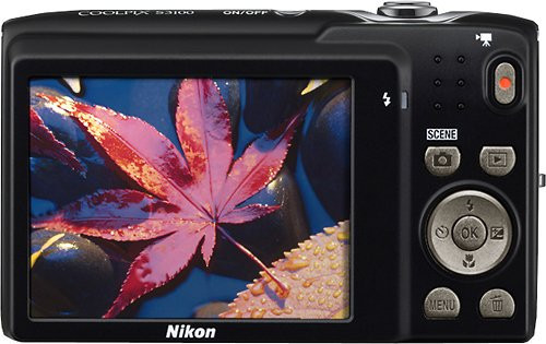 Nikon COOLPIX S3100 14 MP Digital Camera – Slim Point-and-Shoot