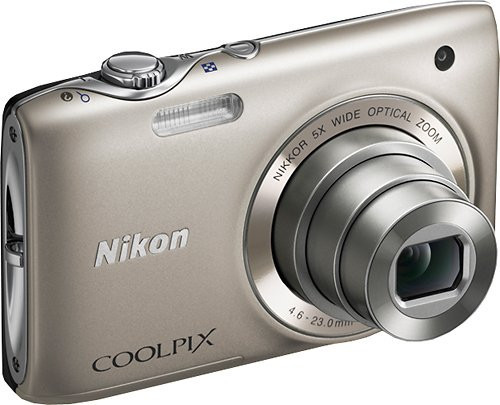 Nikon COOLPIX S3100 14 MP Digital Camera – Slim Point-and-Shoot