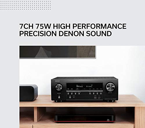 Denon AVR-S750H 7.2-Channel AV Receiver – 4K Ultra HD Home Theater