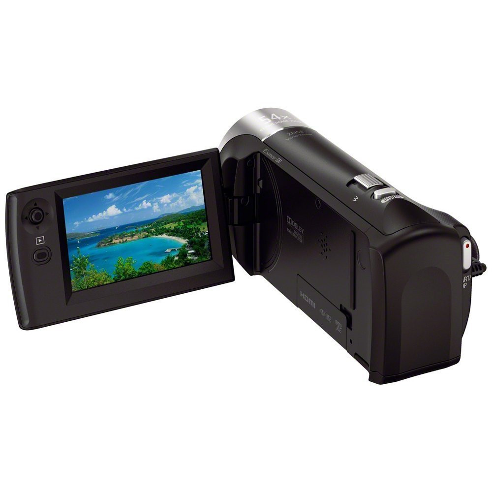 Sony HDR-CX240 Full HD Camcorder – Video Camera with 27x