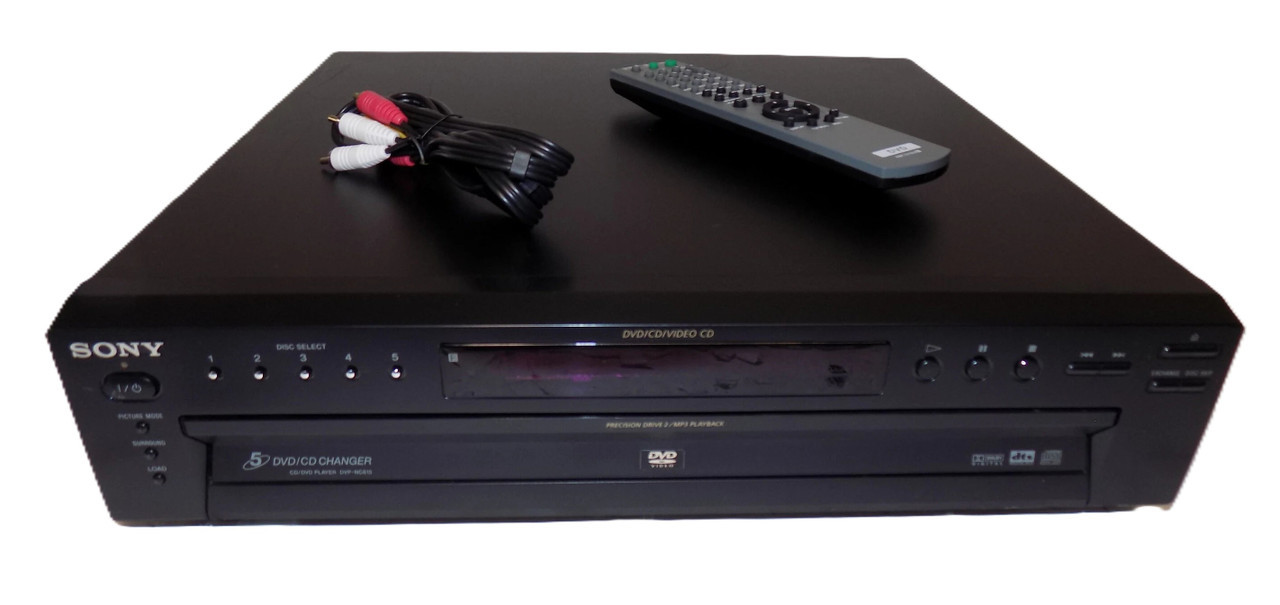Sony DVP-NC665P 5-Disc DVD Changer – Progressive Scan DVD/CD