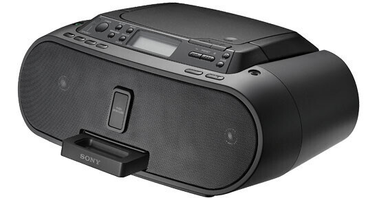 Sony ZS-S2IP Portable CD Boombox with iPod Dock and AM/FM Radio