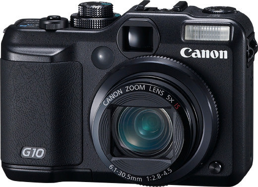 Canon PowerShot G10 Digital Point & Shoot Camera