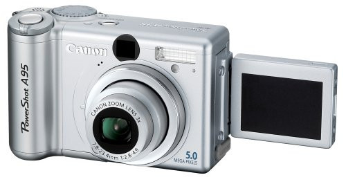 Canon PowerShot A95 5MP Digital Camera with 3x Optical Zoom
