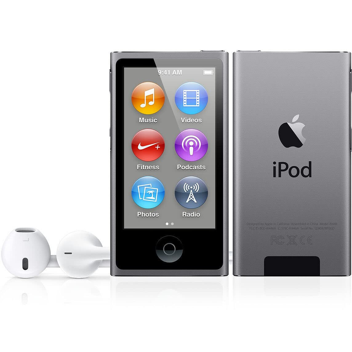 Apple iPod Nano 7th Generation (16GB – Space Gray)