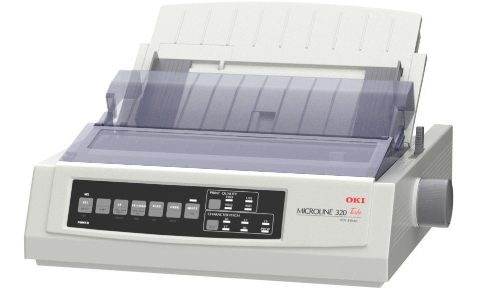 OKI Microline 320 Turbo Dot-Matrix Printer – 9-Pin Narrow Carriage, 435 ...