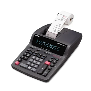 Casio DR-270TM 2-Color Professional Desktop Printing Calculator – 12 ...