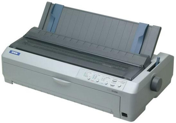 Epson FX 2190N Monochrome Dot-Matrix Printer