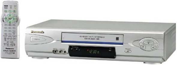 Panasonic PV-V4524S 4‑Head Hi‑Fi Stereo VCR – S‑Video Output