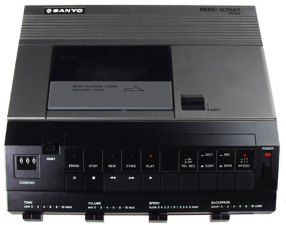 Sanyo TRC-9100 Standard Cassette Transcription Machine