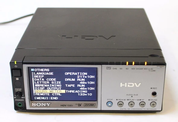 Sony DSR-20 DVCAM / DV / MiniDV VTR Player/Recorder – Professional