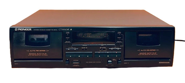 Pioneer CT-W404R Dual Cassette Deck