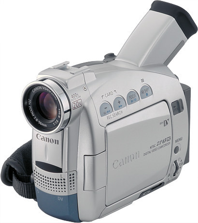 Canon ZR65 MiniDV Camcorder w/20x Optical Zoom