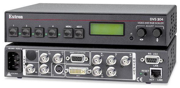 Extron DVS 304 DVI  Four Input Video and RGB Scaler with DVI Output